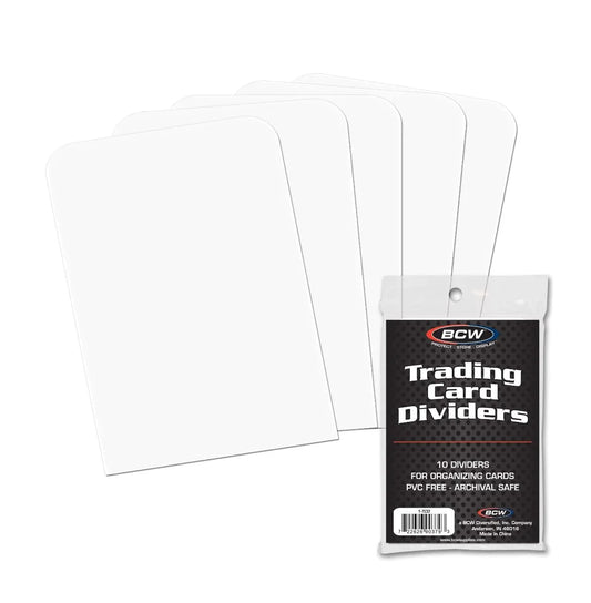 BCW: Trading Card Dividers (10 Dividers)