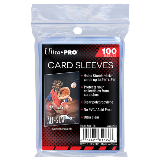 Ultra Pro - Standard Card Sleeves - 100 count