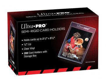Ultra Pro - Semi-Rigid Card Holders (200 count)