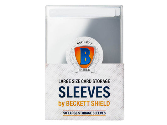 Beckett Shield: Large Semi-Rigid Card Sleeves (50 count)