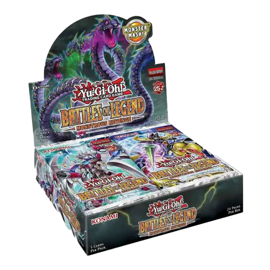 Yu-Gi-Oh! - Battles Of Legend - Monstrous Revenge - Booster Box (24 Packs)